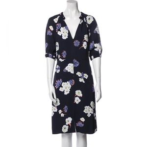 NWT Lewit Floral V neck dress